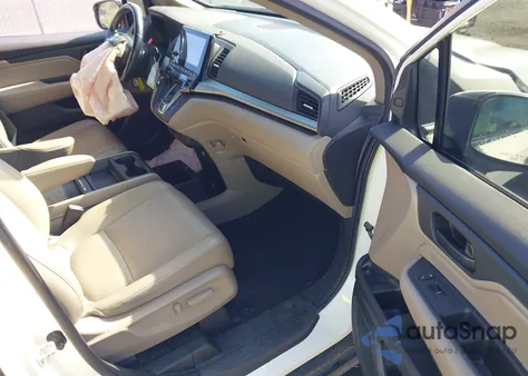 2018 Honda Odyssey Ex-L z USA, uszkodzony, nr VIN 5FNRL6H78JB055916